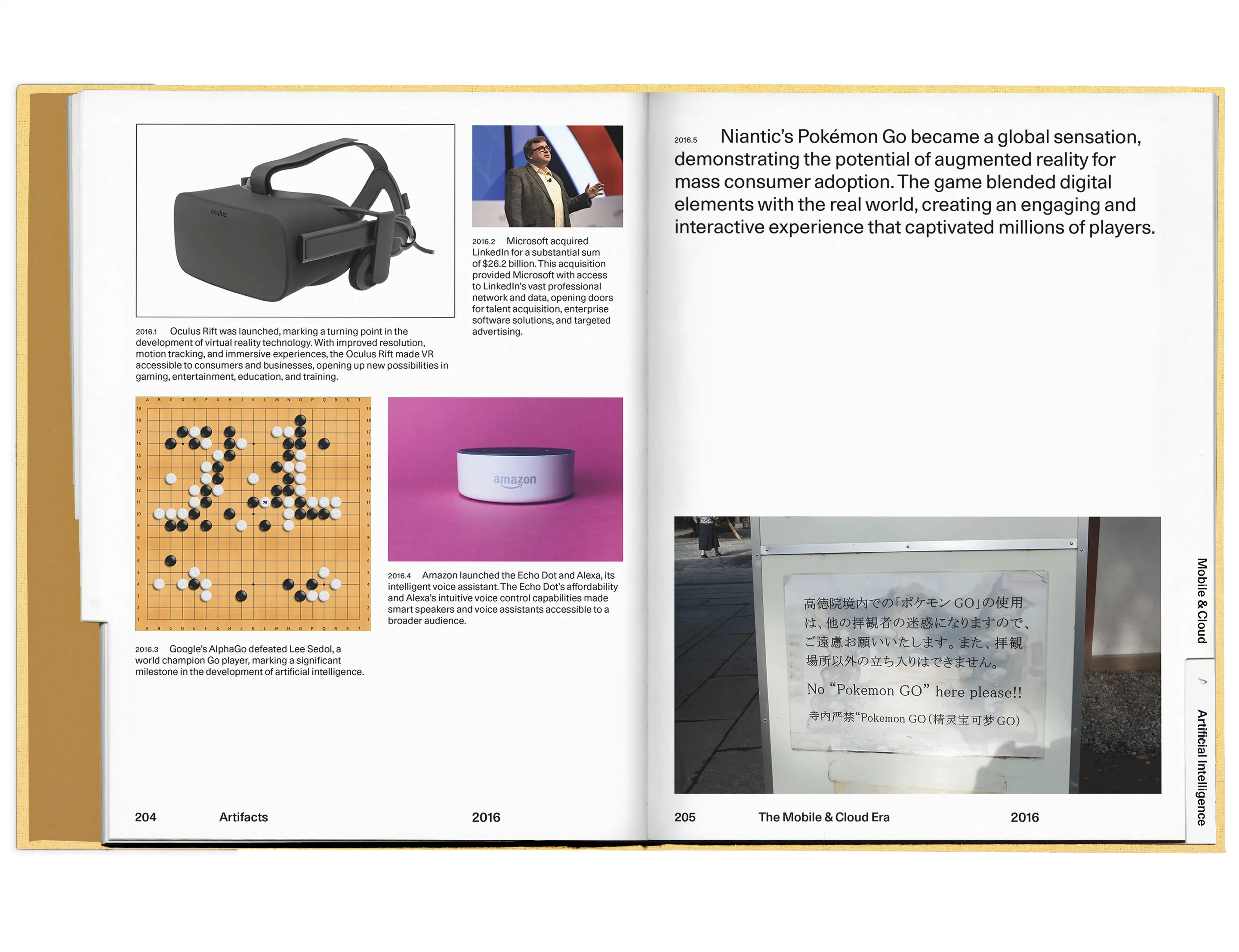 Artifacts interior spread 6